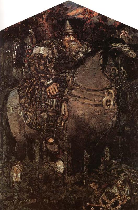 Mikhail Vrubel The Bogatyr oil painting picture